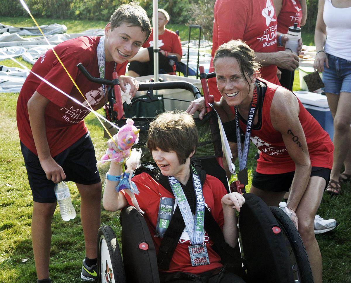 Teen serves as 'angel' for triathlon competitor Geneva Lake West News