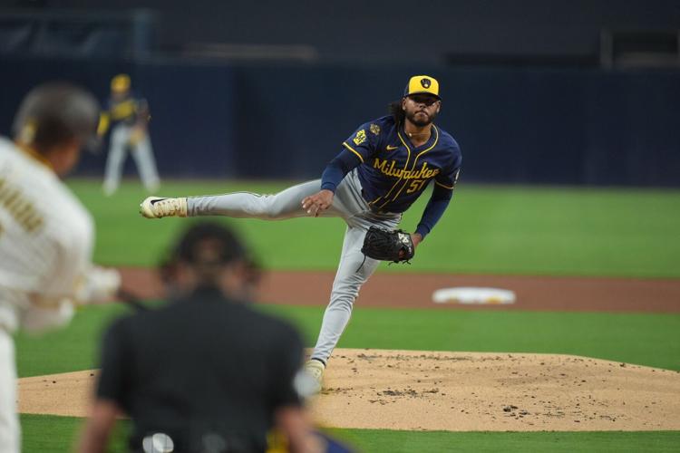 Brewers Padres Baseball