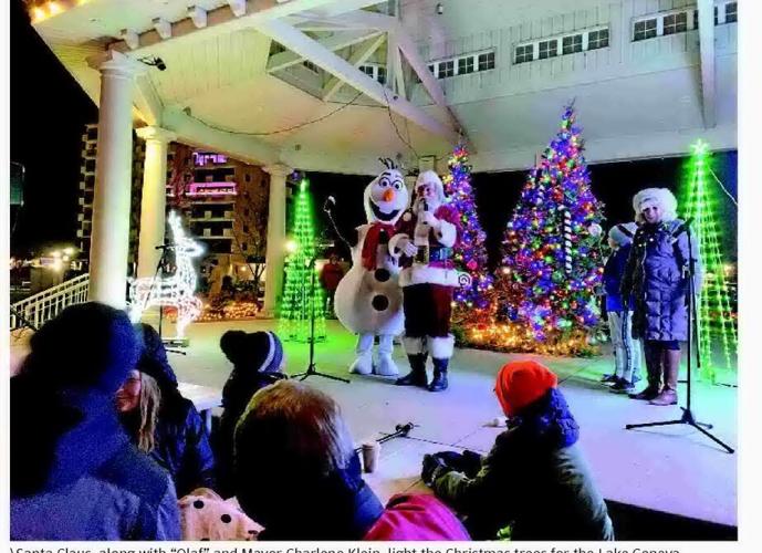 LAKE GENEVA BUSINESS IMPROVEMENT DISTRICT HOSTS ANNUAL TREE LIGHTING CEREMONY