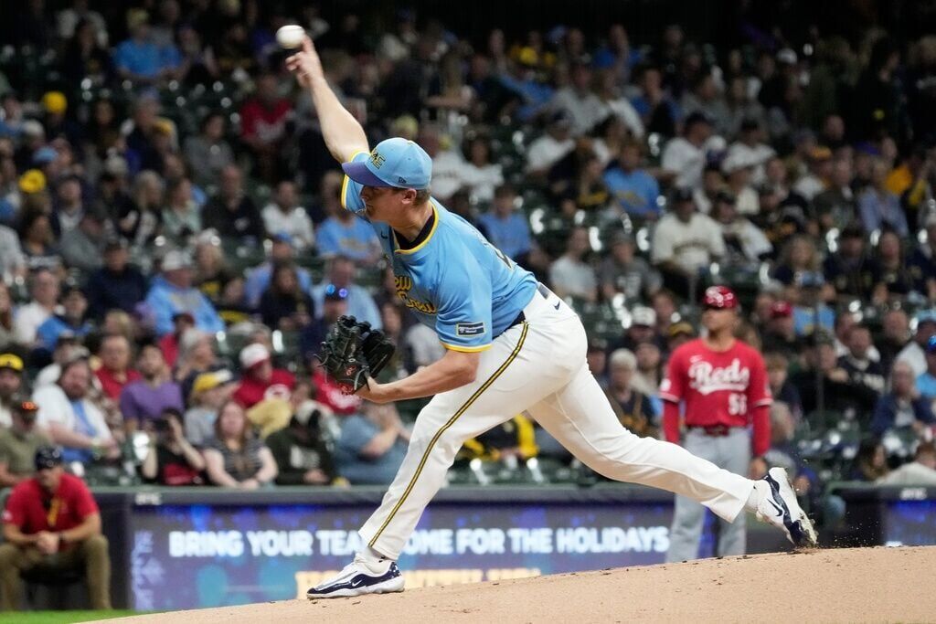 Reds Brewers Baseball