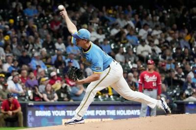 Reds Brewers Baseball