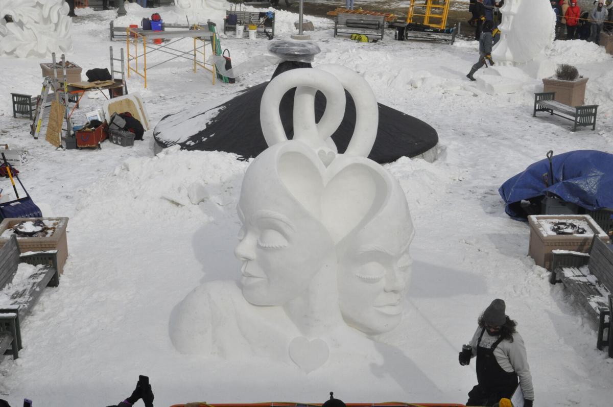 Snow sculptures and the people who create them have history in Milwaukee
