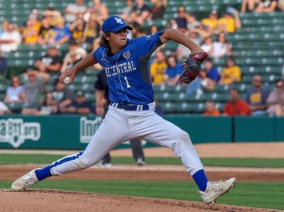 Brewers draft pick Griffin Tobias pitches in state championships game