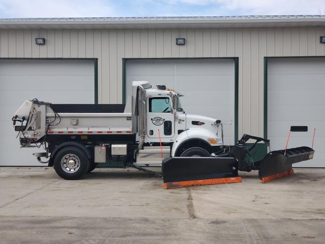 Town of Linn plow truck