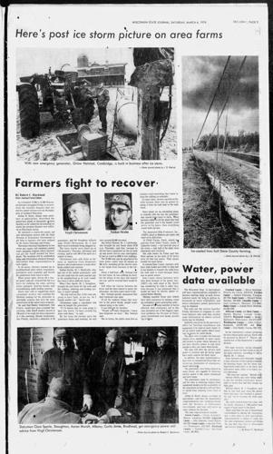 March 1976 ice storm page