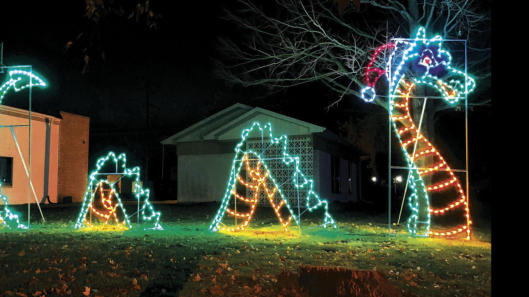 Christmas Lights Racine Zoo 2021
