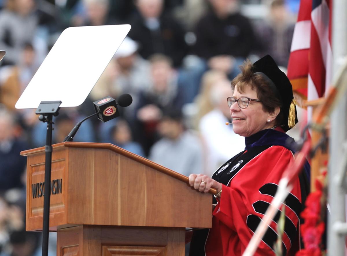 UW-Madison spring commencement ceremony