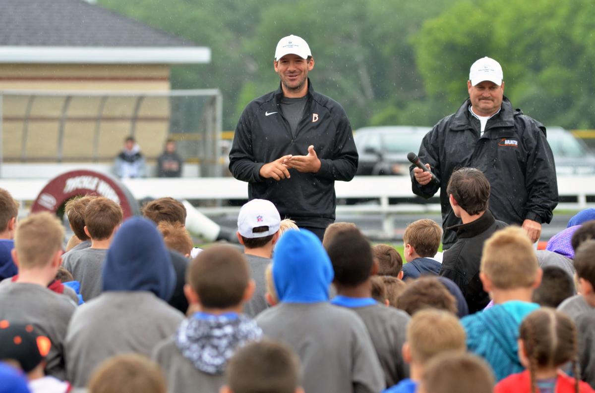 Tony Romo Hosts Youth Camp Speaks Up About Risks Of Youth