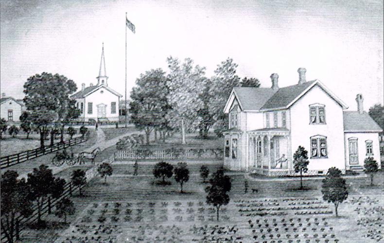 Love column -- Drawing of East Delavan