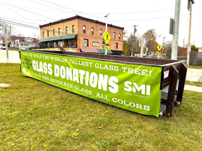 Glass donations are being sought to build The World's Tallest Glass Tree