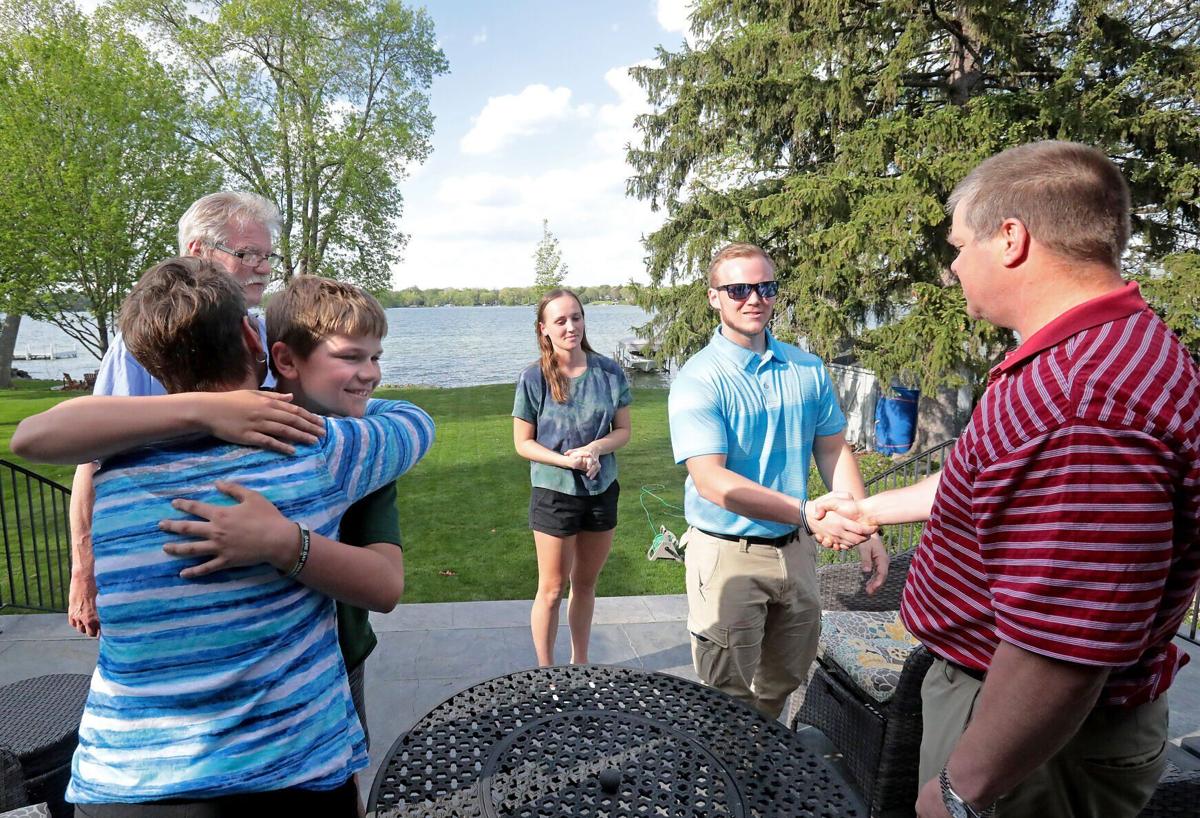 Outside photo of everyone