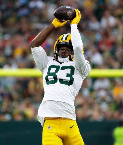 Packers wide receiver Savion Williams