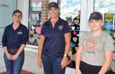 Jessie Bongiorno, general manager of Inspired Coffee, and training development coordinators