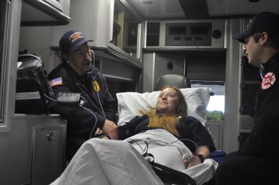 Lt. James Goorskey, left, and Lt. Peter Lechner of the Lake Geneva Fire Department