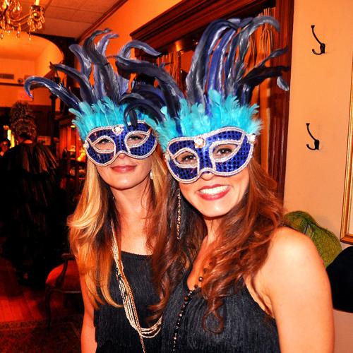 Masquerade ball at Baker House