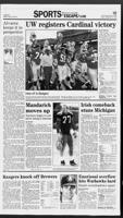 Sports cover of next day's State Journal