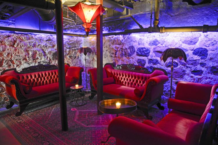 Maxwell Mansion's Speakeasy lounge