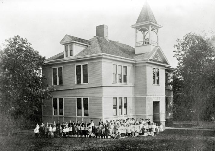 Williams Bay public school historical image