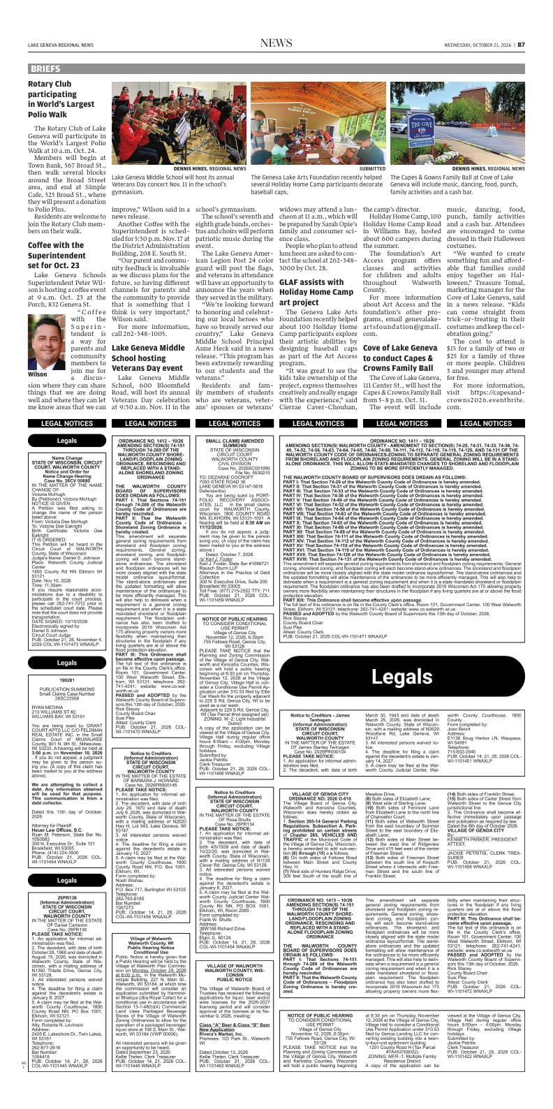 Page B7