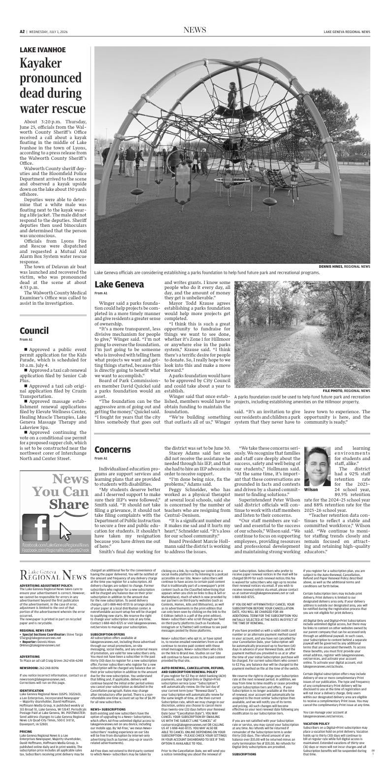Page A2