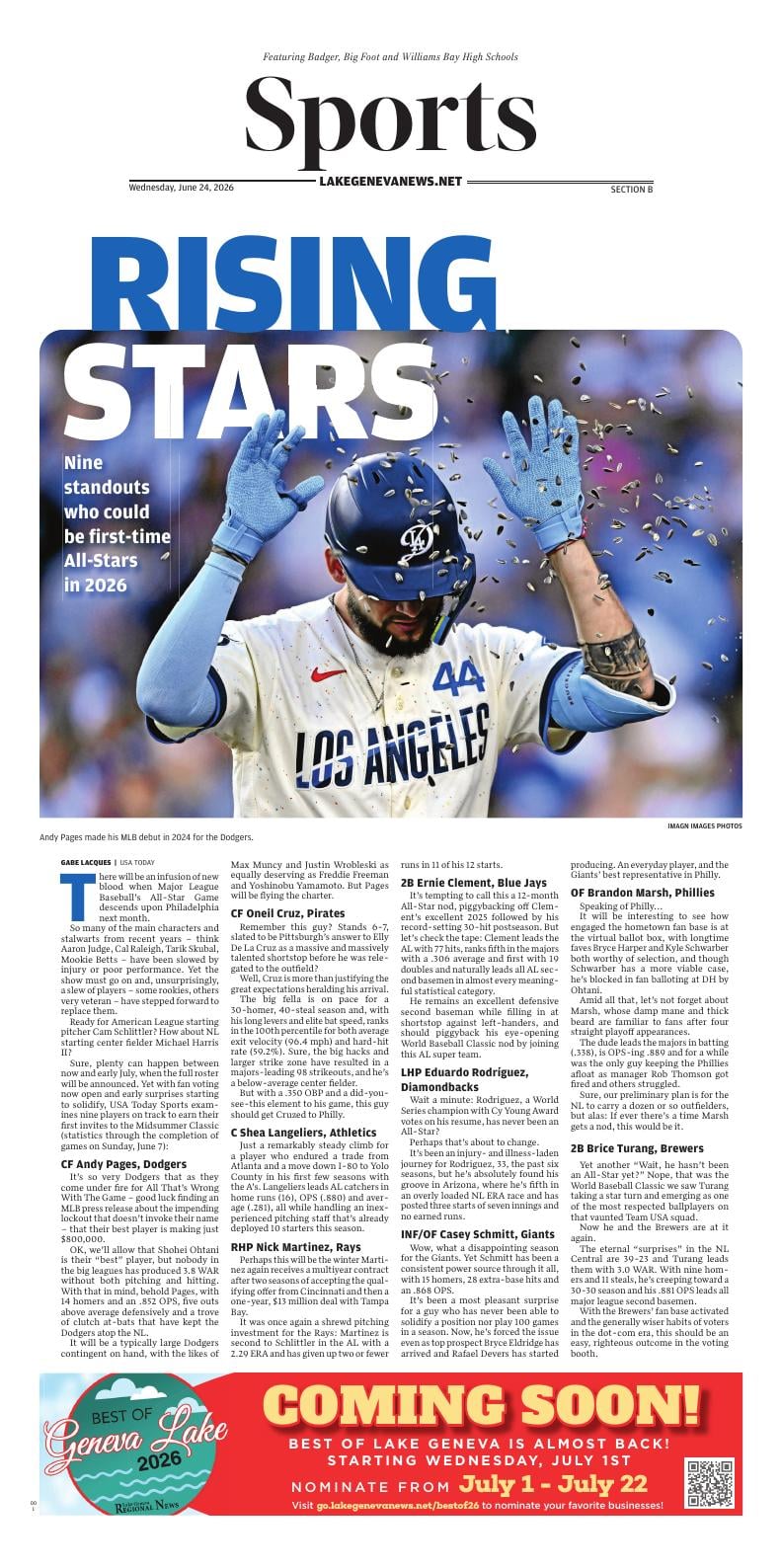 Page B1