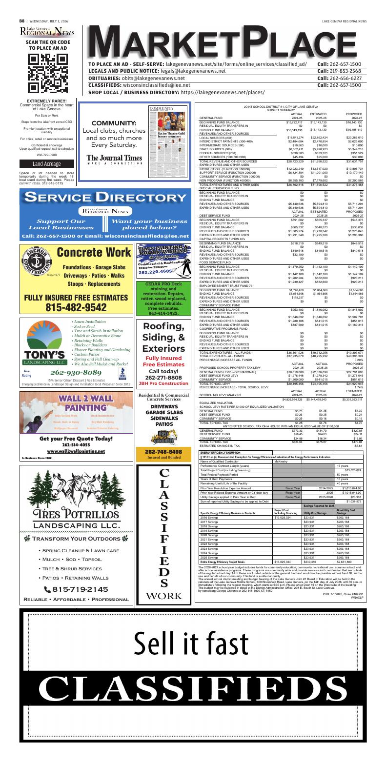 Page B8