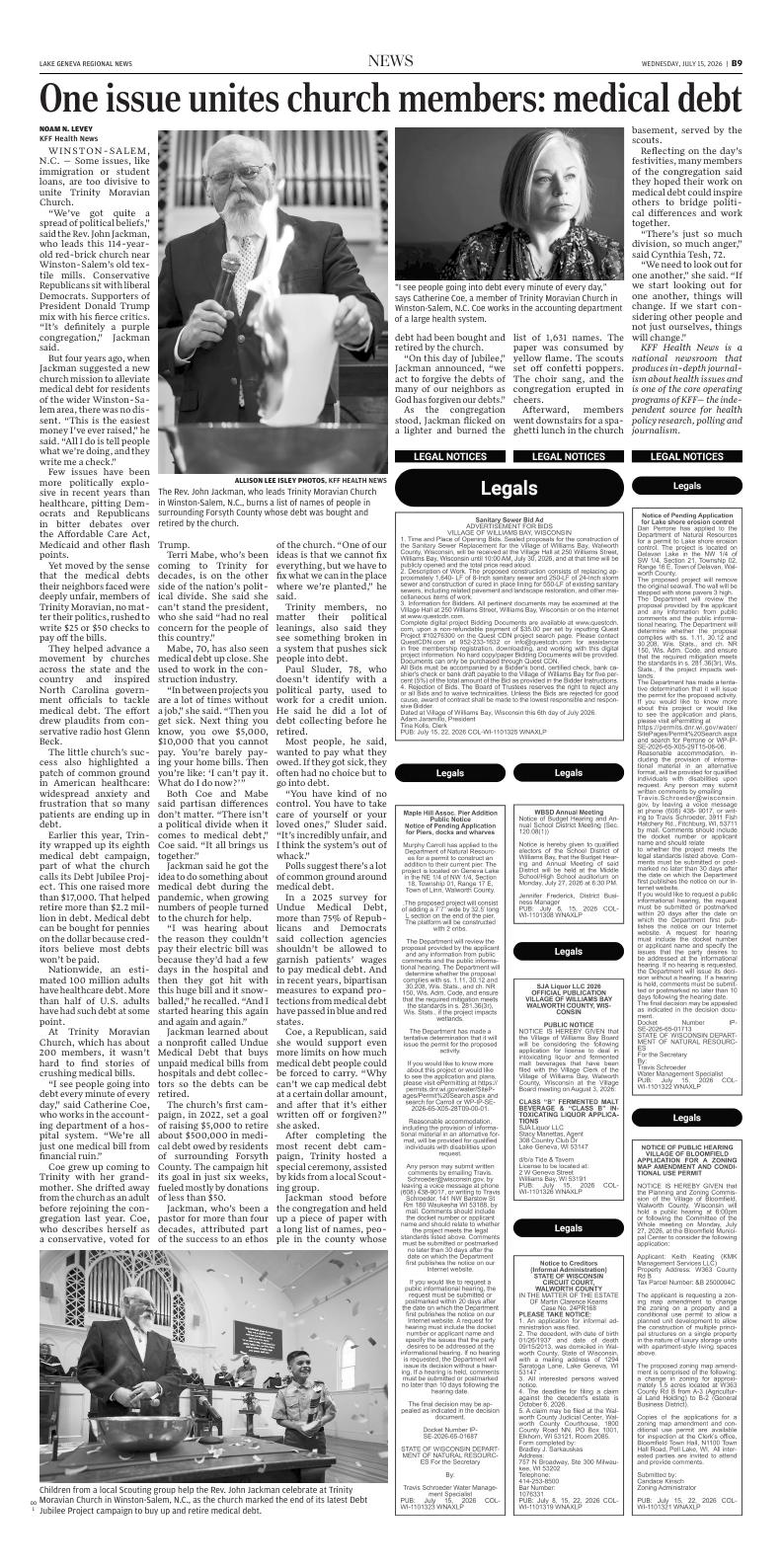 Page B9