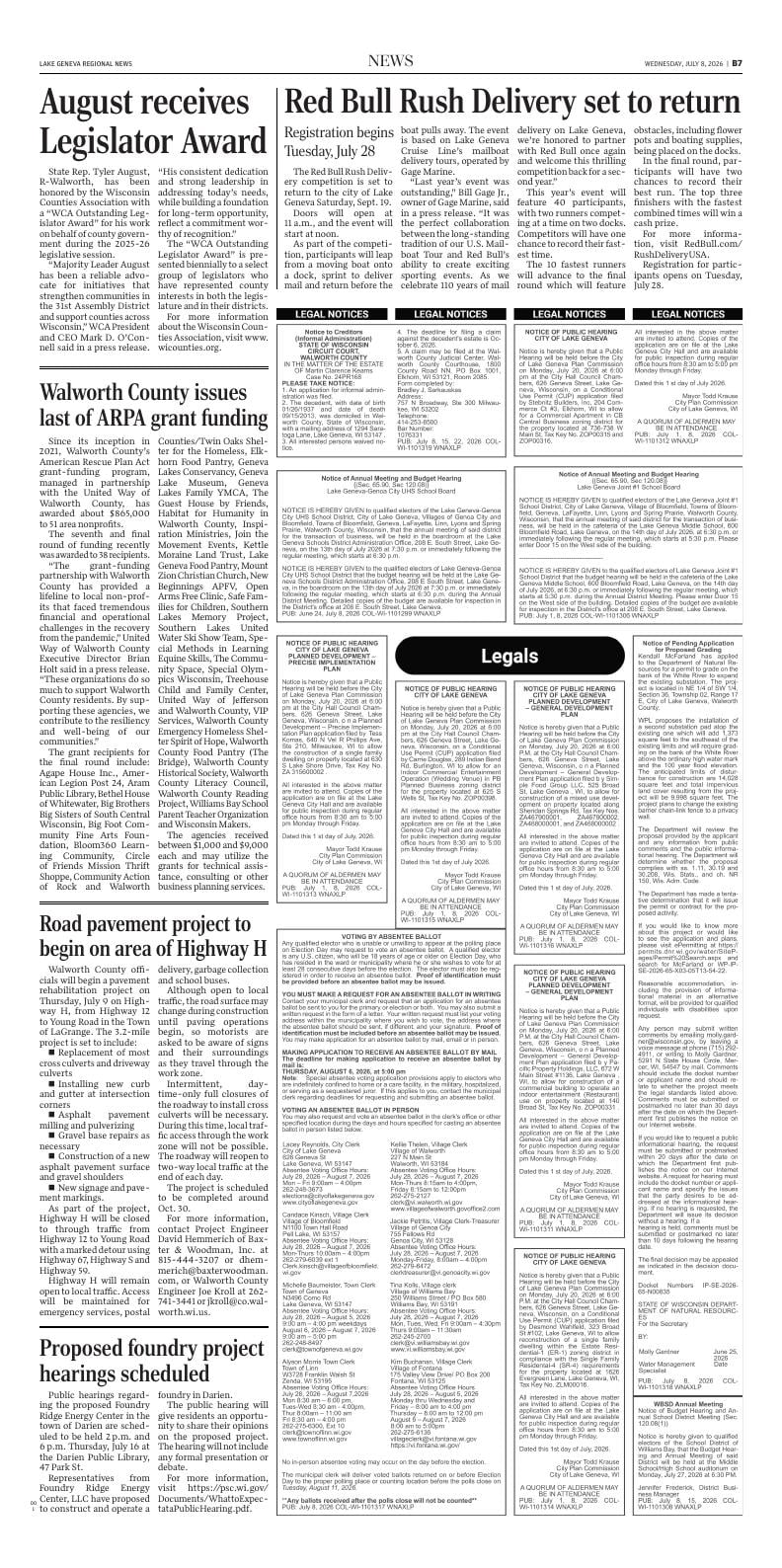 Page B7