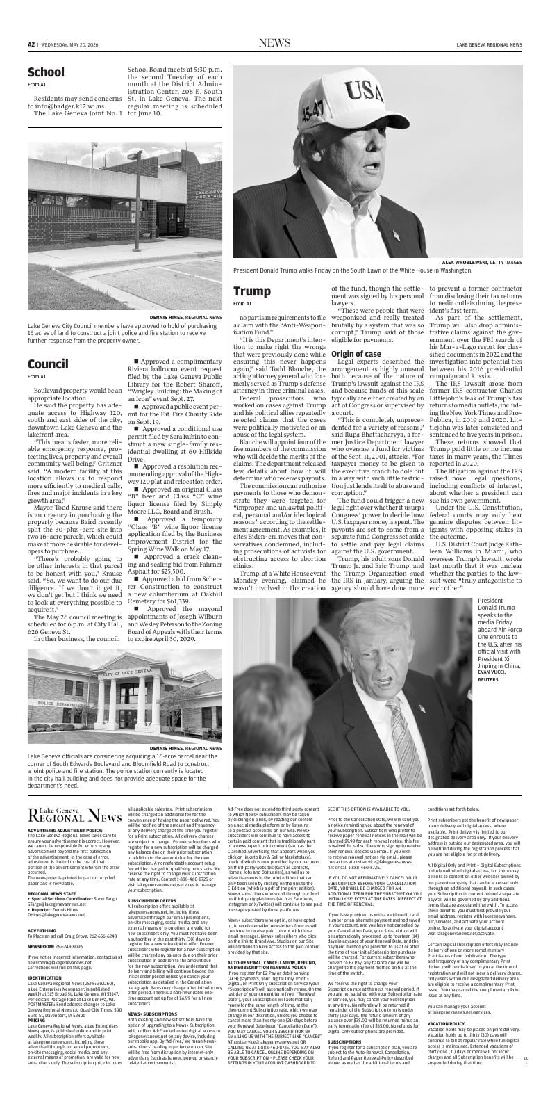Page A2