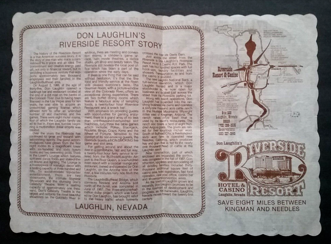 Putting Laughlin on the map — literally How Don Laughlin drove traffic