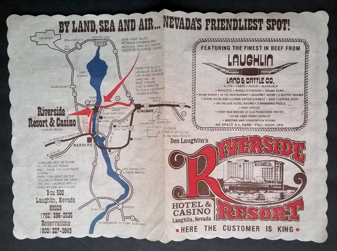 Putting Laughlin on the map — literally How Don Laughlin drove traffic