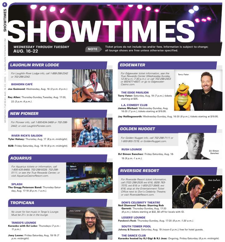 Page 10 Laughlin Entertainer