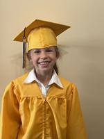 First Baptist Academy graduates one kindergartener