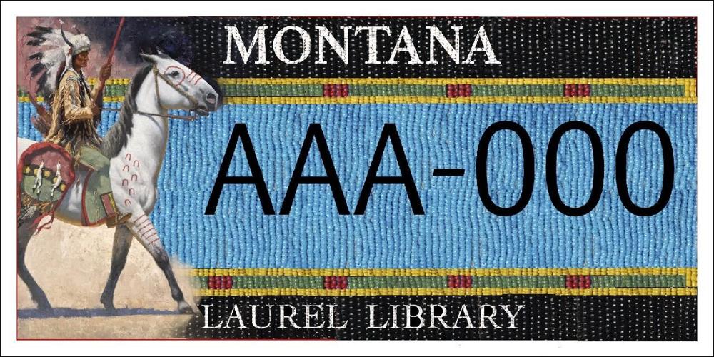 New specialized license plates for Laurel benefit the library and
