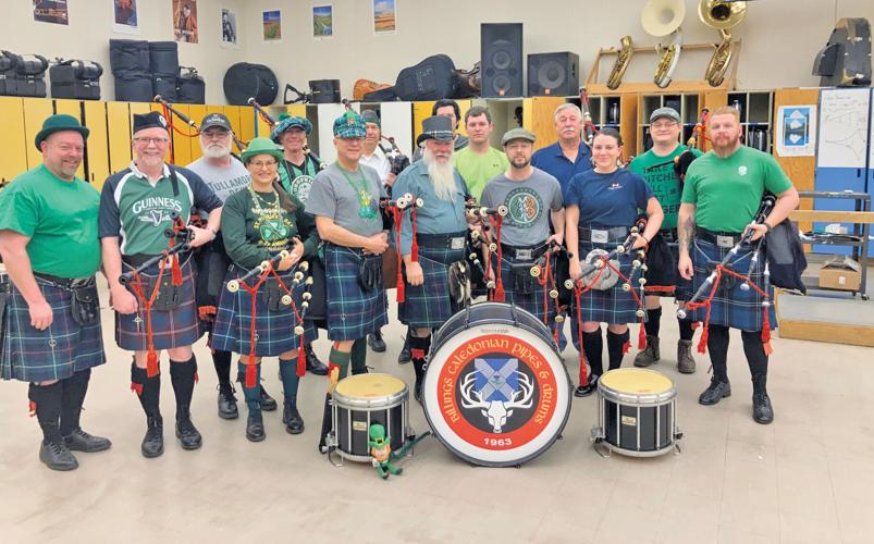 Billings Caledonian Pipes & Drums gear up for threeday pub crawl