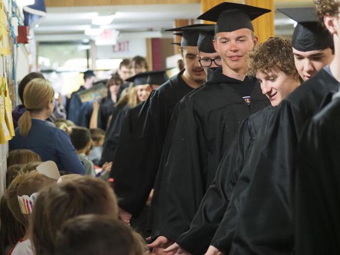 LHS Class of 2024 participates in annual Grad Walk | News ...