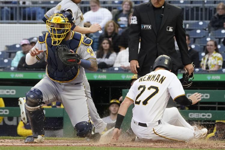 Willy Adames hits 2 homers, accounts for 7 RBIs as Brewers beat Pirates