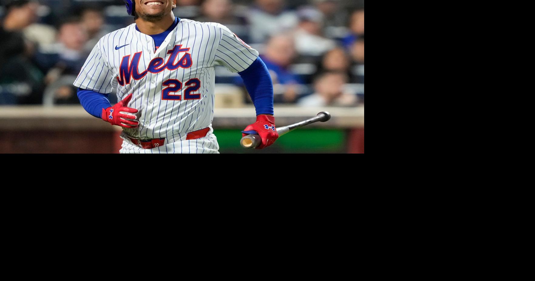 Mets' Juan Soto leaves game after fouling ball off right ankle | Nation ...