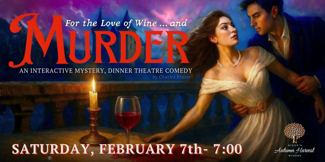 Wine and murder combine in Dixon's event Arts