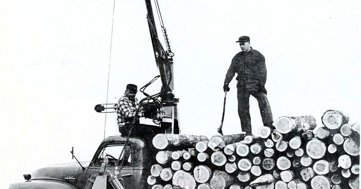 Logging Man Revolutionizing an industry: Prentice man changed logging, firewood ...