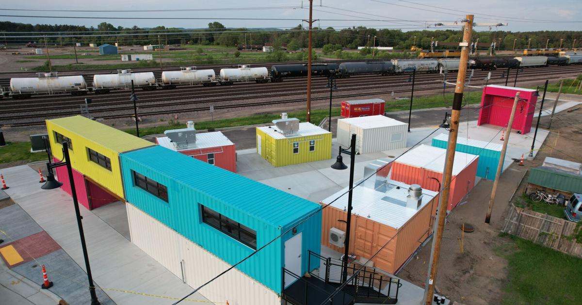 Container Parks Pa Altoona's new container park aims for mid-July opening | Local News ...