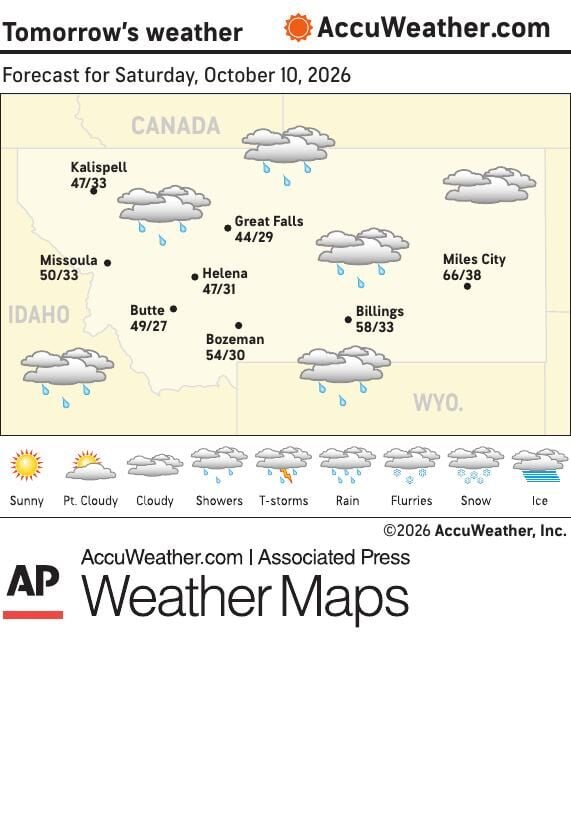 AP CC MT1009 WEATHER MAP | Nation & World | leadertelegram.com