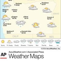 Dorr Weather Map AP CC OR1028 WEATHER MAP | Nation & World | leadertelegram.com