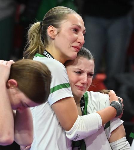Maya Ridenour Short-handed Regis swept in heartbreaking state final | Sports ...