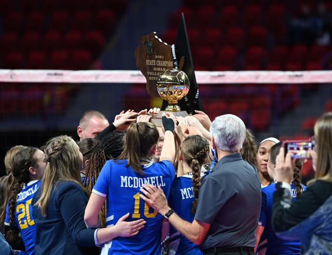 Prep volleyball McDonell sweeps Wabeno/Laona for 1st state title since
