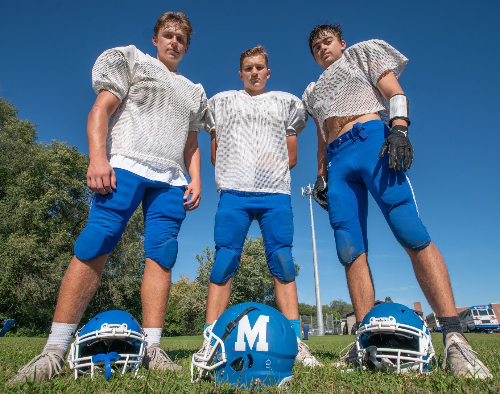 Prep football Flair for dramatic has McDonell unbeaten Front