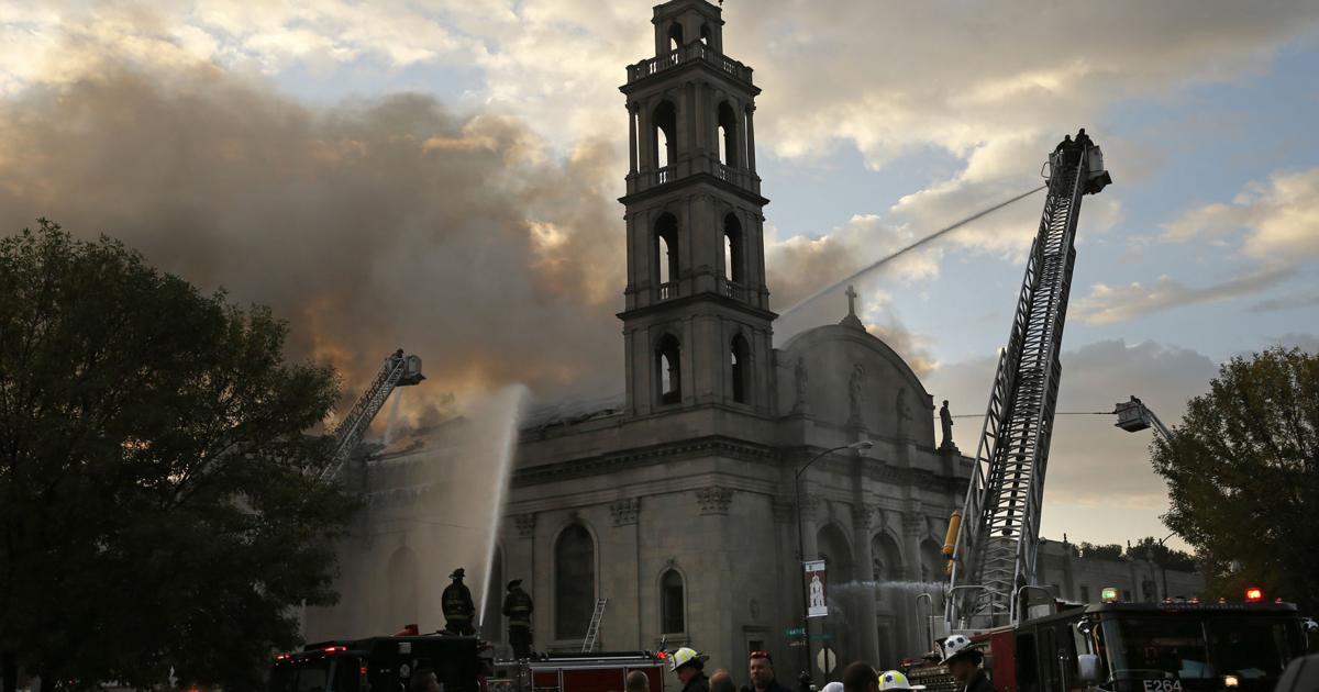 Statue inspires rebuilding of church damaged by fire | Religion ...