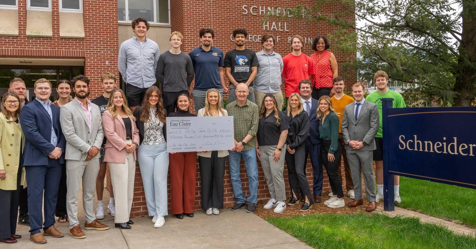 UWEC students talk about fundraising efforts for L.E. Phillips Career Development Center - Vimarsana News