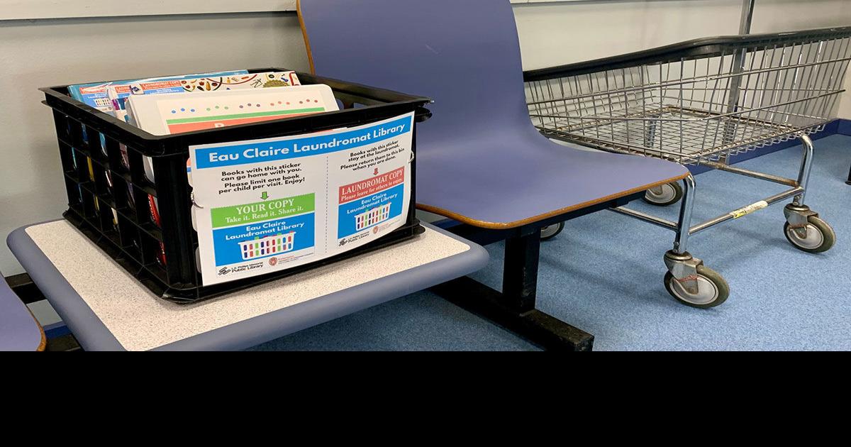 Kids books added to Eau Claire laundromats Daily Updates