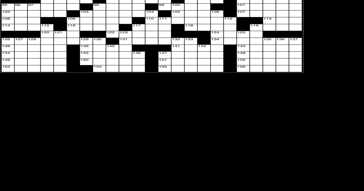 TODAY'S CROSSWORD PUZZLE